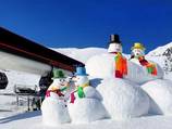 GIANT SNOWMEN - Tatranská Lomnica, Skalnaté Pleso