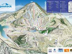 Trail map Gunstock