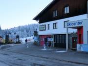 Entry to the ski area