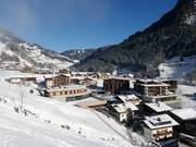 View of the accommodations in Großarl