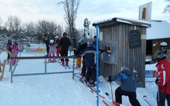Family ski resorts Ansbach – Families and children Hesselberg