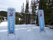Race track for children in the Åre ski resort