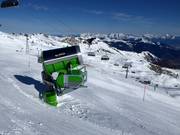 Snow cannon at the Schmiedingerbahn
