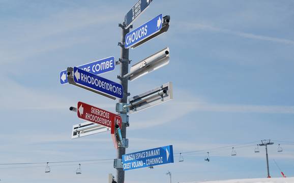 Val d'Arly: orientation within ski resorts – Orientation Espace Diamant – Les Saisies/Notre-Dame-de-Bellecombe/Praz sur Arly/Flumet/Crest-Voland