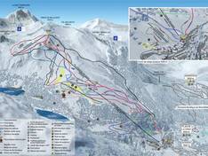 Trail map Aussois