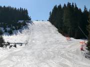 Short steep slope in Mechi Chal