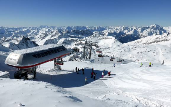 Skiing in the Mölltal