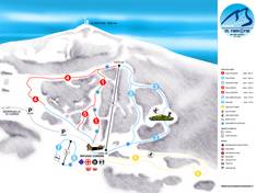 Trail map Piobbico
