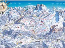 Trail map Alpe di Siusi (Seiser Alm)