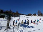 Easy slopes at Zirbenlift 2