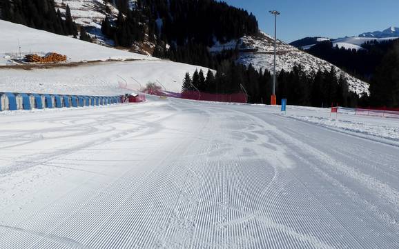 Ski resorts for beginners in the Sugana Valley (Valsugana) – Beginners Lagorai/Passo Brocon – Castello Tesino