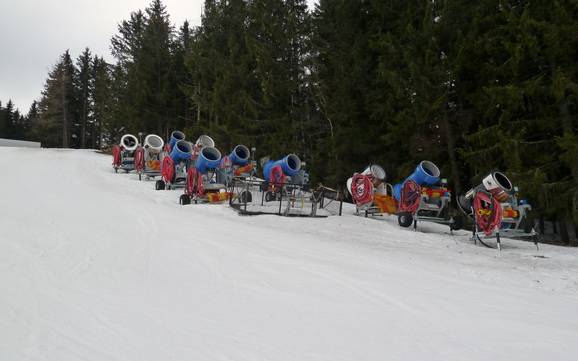 Snow reliability Hochsteiermark – Snow reliability Zauberberg Semmering
