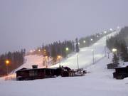 Night skiing