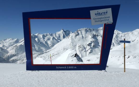 Biggest height difference in the Mölltal – ski resort Grossglockner Heiligenblut