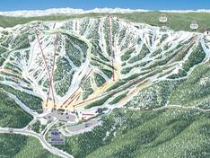 Trail map Monarch