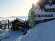 To the ski hut