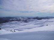 View over the vast landscape