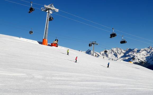 Slope preparation Rieserferner Group – Slope preparation Kronplatz (Plan de Corones)