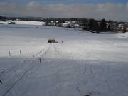 View of the ski slope