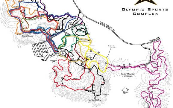 Cross-country skiing New York – Cross-country skiing Whiteface – Lake Placid