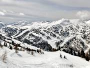 View of the western part of the ski area