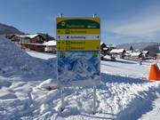 Clear signposting on the Rohrmooser Plateau