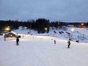 Slope to the chairlift