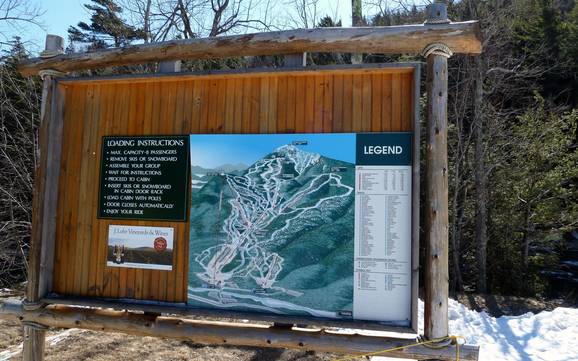 New York: orientation within ski resorts – Orientation Whiteface – Lake Placid