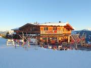 Platzlam in the middle of the Hochzillertal ski area