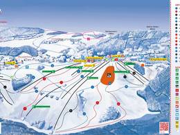 Trail map Postwiesen Skidorf – Neuastenberg