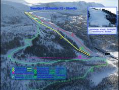 Trail map Sunnfjord – Blomlia