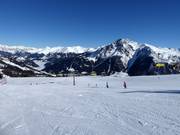 View over the Schöneben ski area