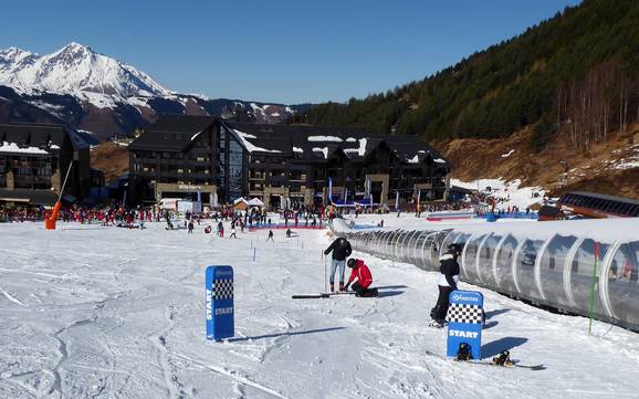 Family ski resorts Saint-Gaudens – Families and children Peyragudes