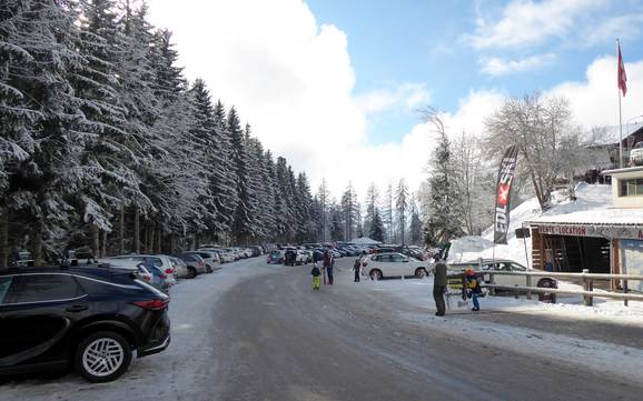 Lake Geneva Region: access to ski resorts and parking at ski resorts – Access, Parking Villars/Gryon/Les Diablerets