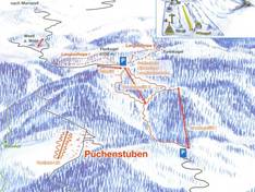 Trail map Försterkogel – Puchenstuben