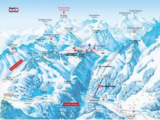 Trail map Silvretta Bielerhöhe – Partenen