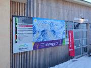 Information board at the valley station