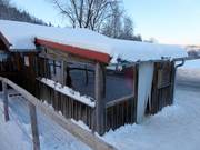 Cozy hut at the valley station
