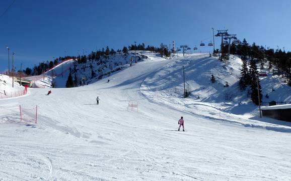 Skiing near Kuusamo