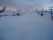 Night skiing resort Canada Olympic Park