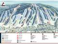 Trail map Craigleith Ski Club
