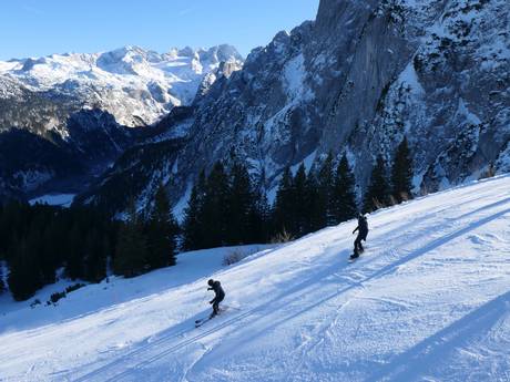 Ski resorts for advanced skiers and freeriding Gmunden – Advanced skiers, freeriders Dachstein West – Gosau/Russbach/Annaberg