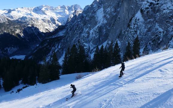 Ski resorts for advanced skiers and freeriding Tennengau – Advanced skiers, freeriders Dachstein West – Gosau/Russbach/Annaberg