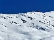 Open ski area at Mont-Valaisan (La Rosière)