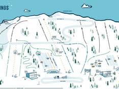 Trail map Soda Springs