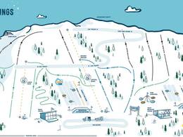 Trail map Soda Springs