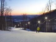 Night-skiing every evening is a highlight