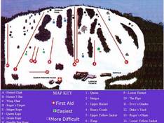 Trail map Bradford