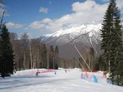 View of the Caucasus Mountains: Slope B1