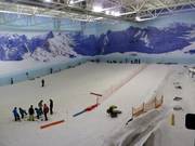 Beginner area in the ski hall The Snow Centre Manchester